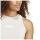 Adidas Γυναικεία αμάνικη μπλούζα Linear Single Jersey Tank Top